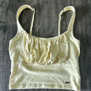 Hollister Cream Tank Top
